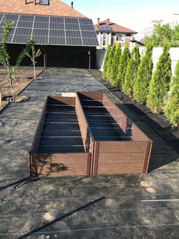 Високі теплі грядки з ДПК для вашої садової ділянки 🌱